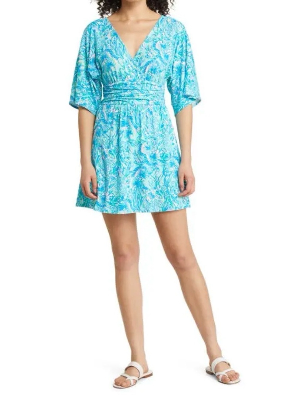 Lilly Pulitzer Parigi Boat Neck Resort White Goombay Grooves Skort Romper Large